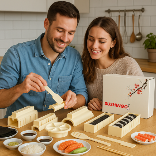 SUSHINGO SUSHI KIT + ONIGIRI KIT IN REGALO