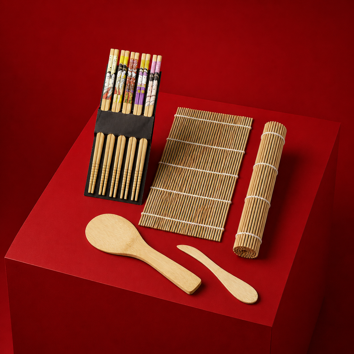 Set Sushi Tradizionale in Bambù