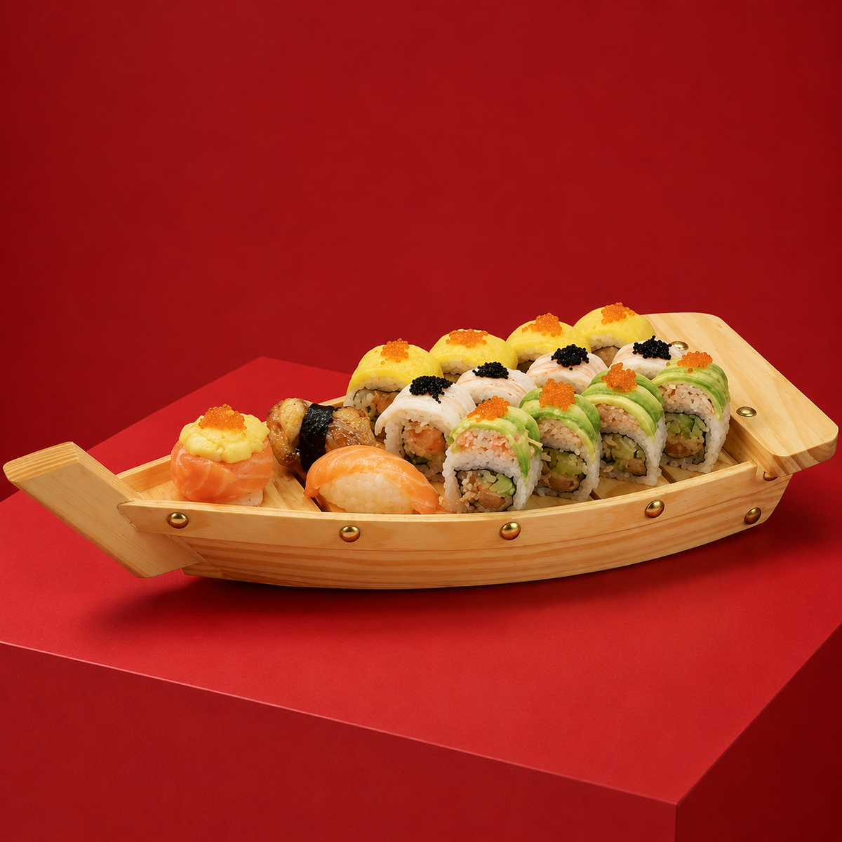 Barca da Sushi in Legno