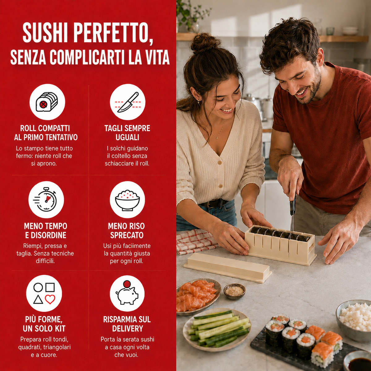 Kit per Sushi Fai da Te