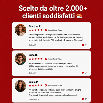 Kit per Sushi Fai da Te