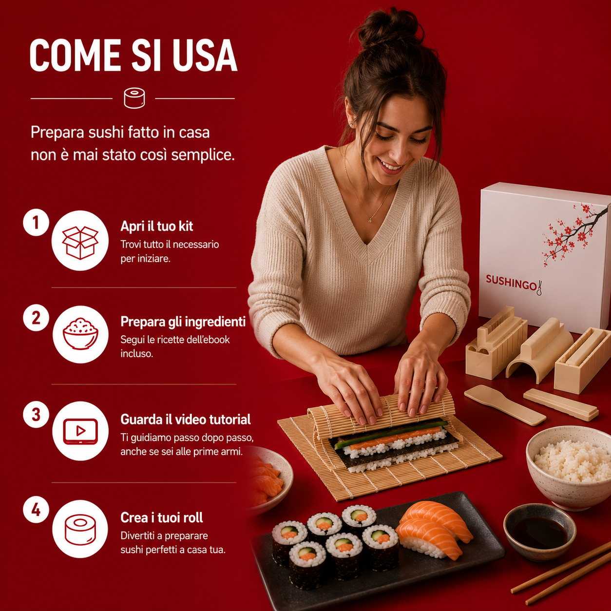 Kit per Sushi Fai da Te