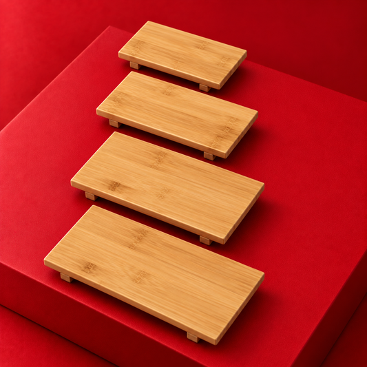 Vassoio da Sushi in Legno Piatto