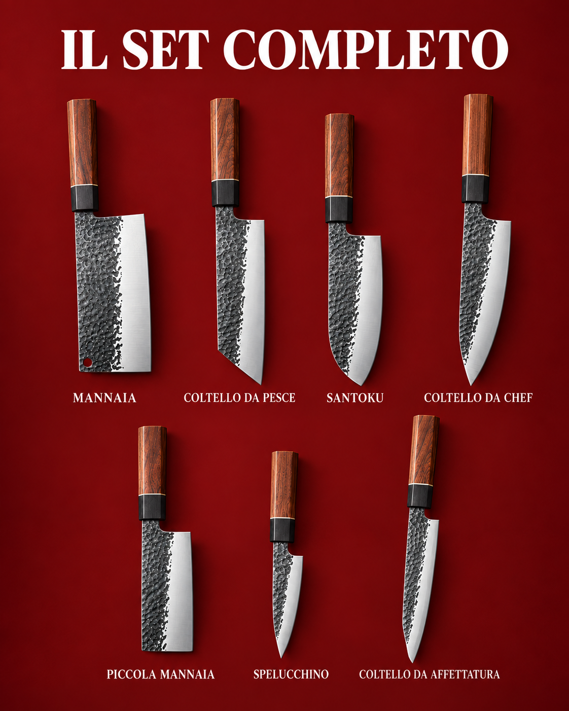 Set Coltelli Giapponesi