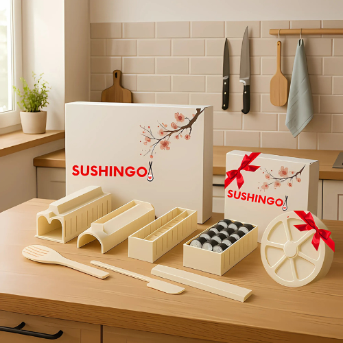 SUSHINGO SUSHI KIT + ONIGIRI KIT IN REGALO