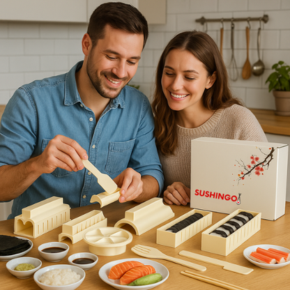 SUSHINGO SUSHI KIT + ONIGIRI KIT IN REGALO