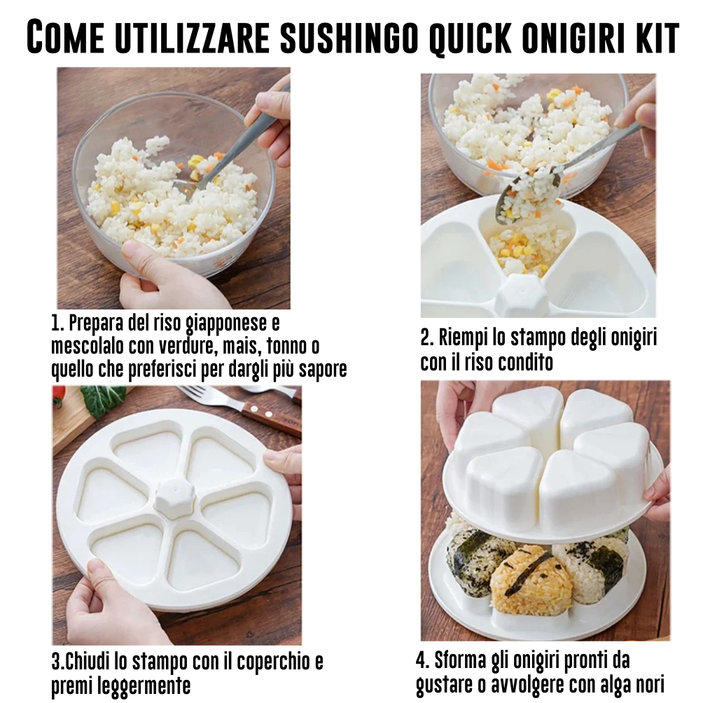 SUSHINGO Quick Onigiri Kit