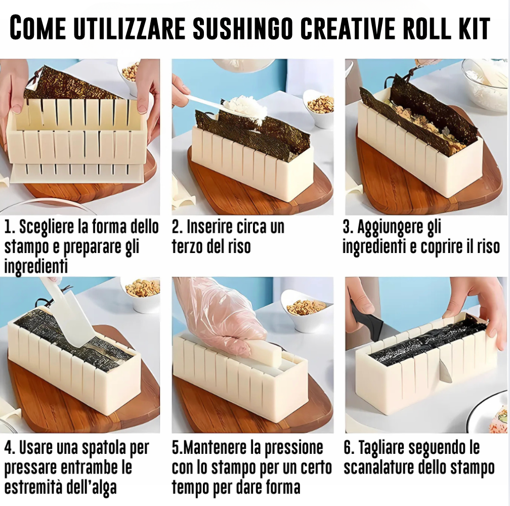 SUSHINGO Creative Roll Kit