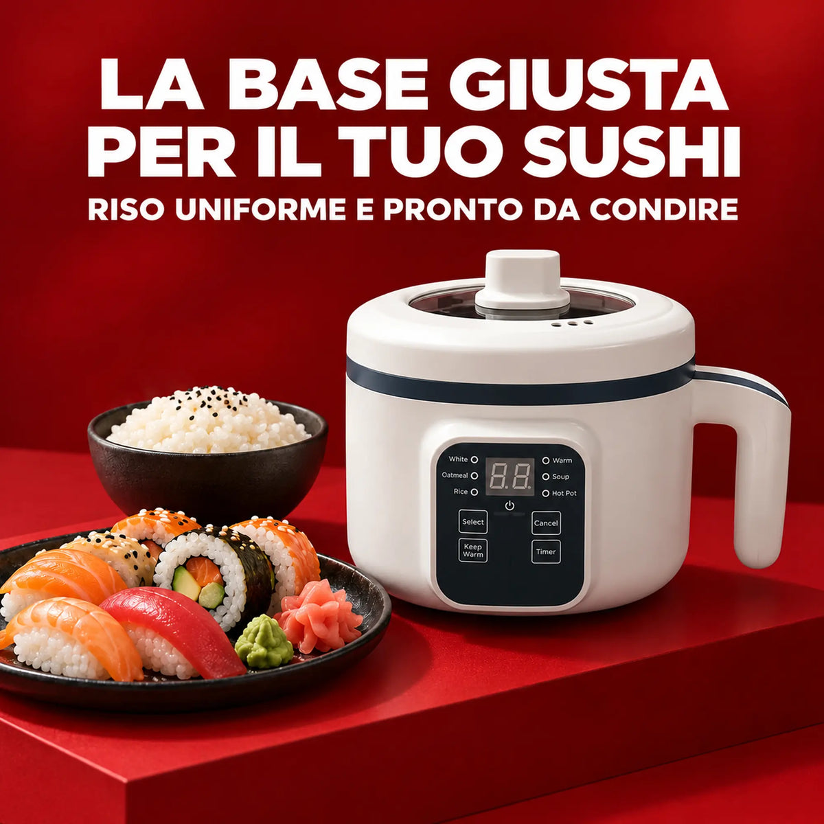 La base giusta per il sushi